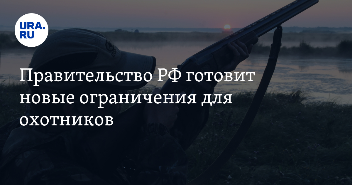 Правительство РФ готовит новые ограничения для охотников - Vimarsana News