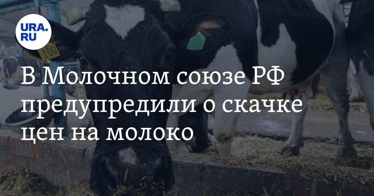 В Молочном союзе РФ предупредили о скачке цен на молоко - Vimarsana News