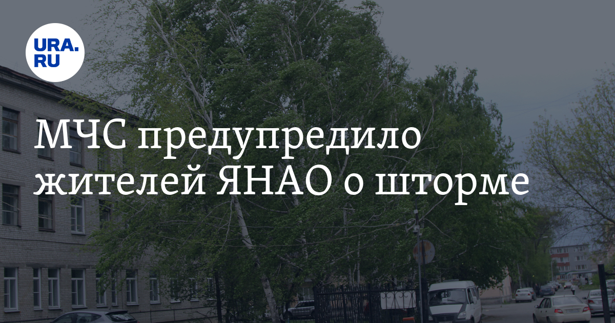 МЧС предупредило жителей ЯНАО о шторме - Vimarsana News