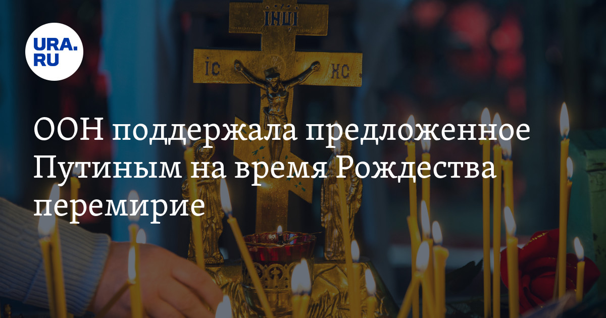 Прекращение огня на Украине: ООН поддержала предложение Путина о ...