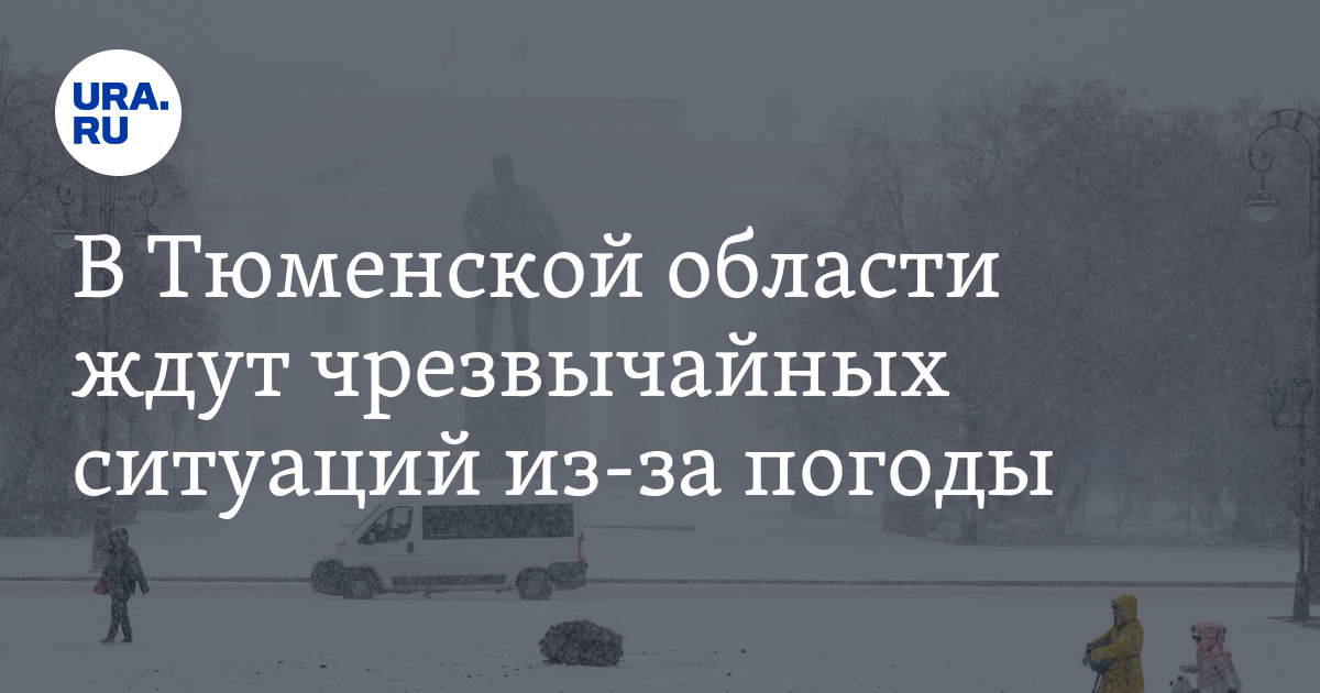 Погода в Тюмени 27-28 февраля: мокрый снег, сильный ветер