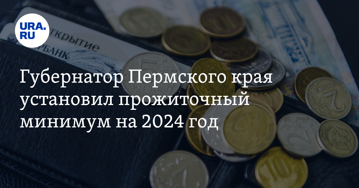 Прожиточный минимум в Пермском крае на 2024 год превысил 14 тысяч рублей
