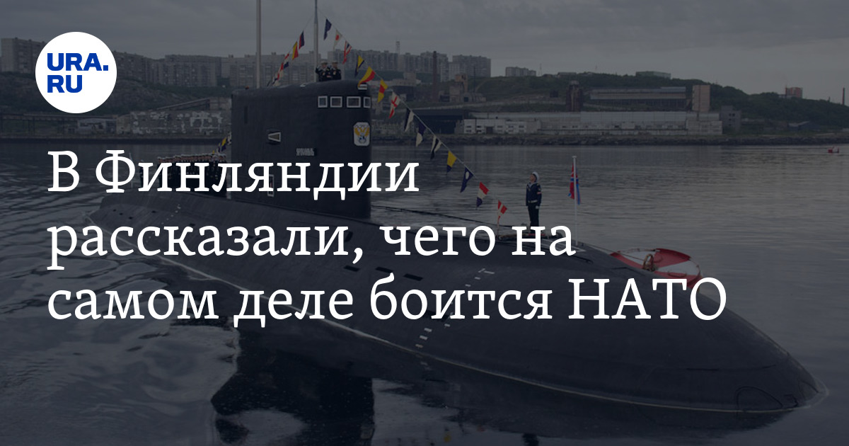 В Финляндии рассказали, чего на самом деле боится НАТО