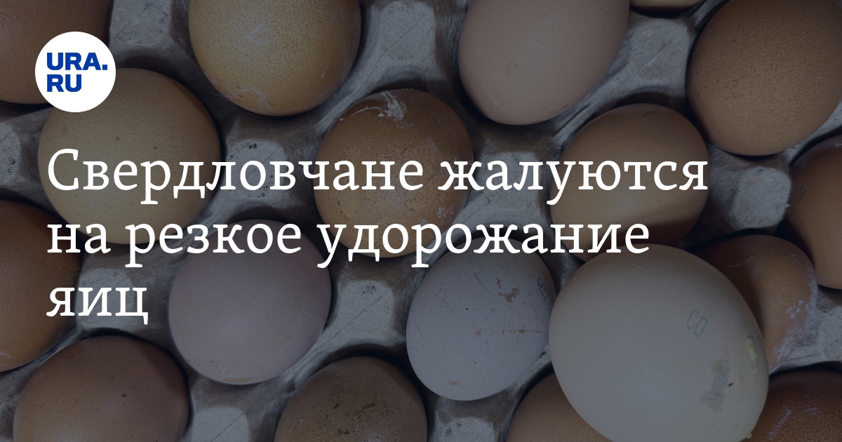 В Свердловской области выросли цены на яйца