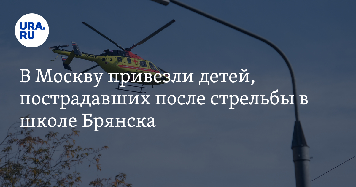 Стрельба в брянской школе 7 декабря