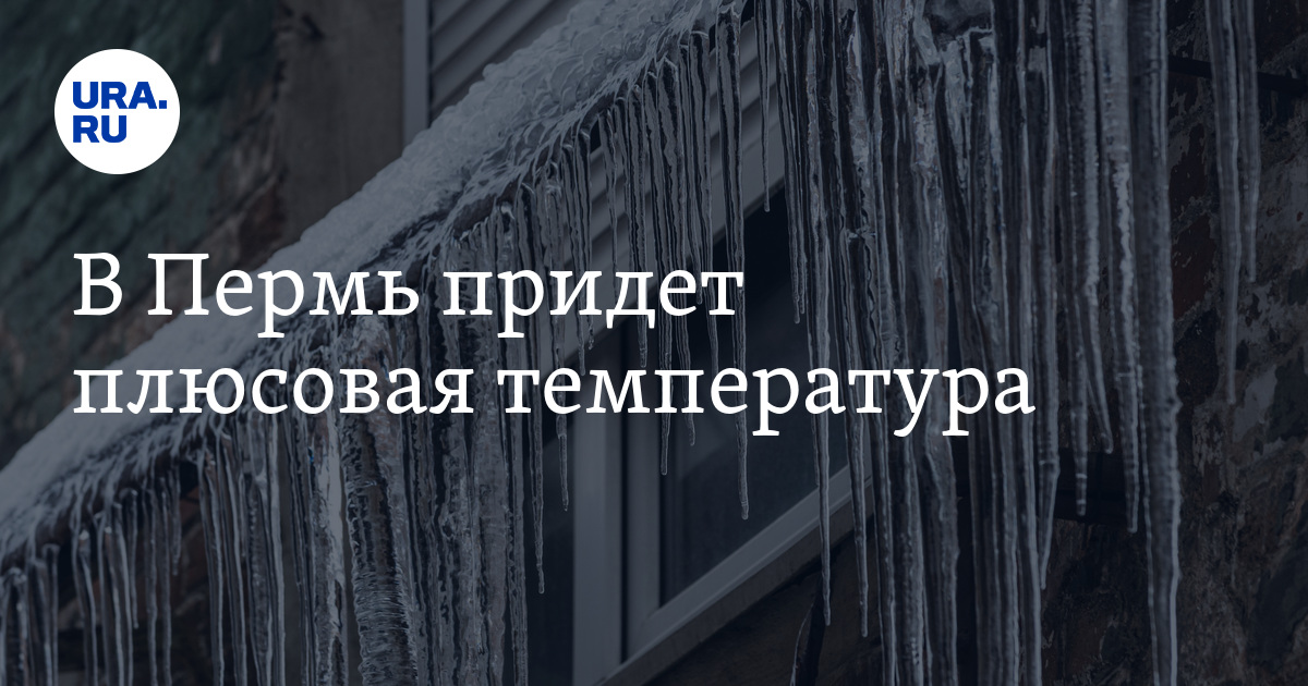 Погода в Перми 4 марта: придет плюсовая температура