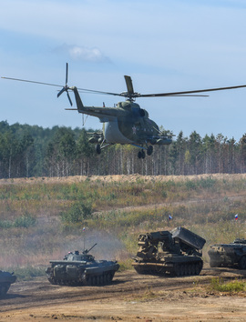 Российский летчик-предатель угнал на Украину вертолет Ми-8