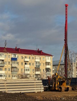 Стройка на месте кинотеатра «Звездный»