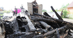 Пожары деревянных домов в ЯНАО