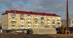 Стройка на месте кинотеатра «Звездный»
